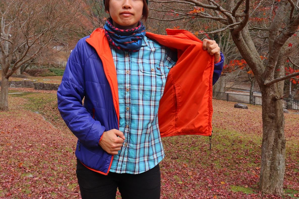 モンベルの「サーマランドパーカー」をサバイバル系女子が5年以上も