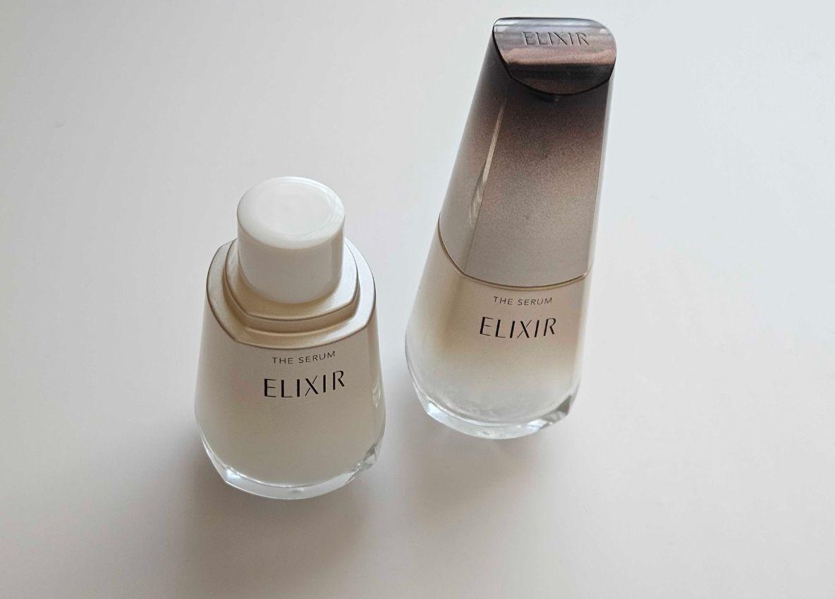 肌に入っていく感覚の虜です。エリクシールの倍速美容液、2本目に突入