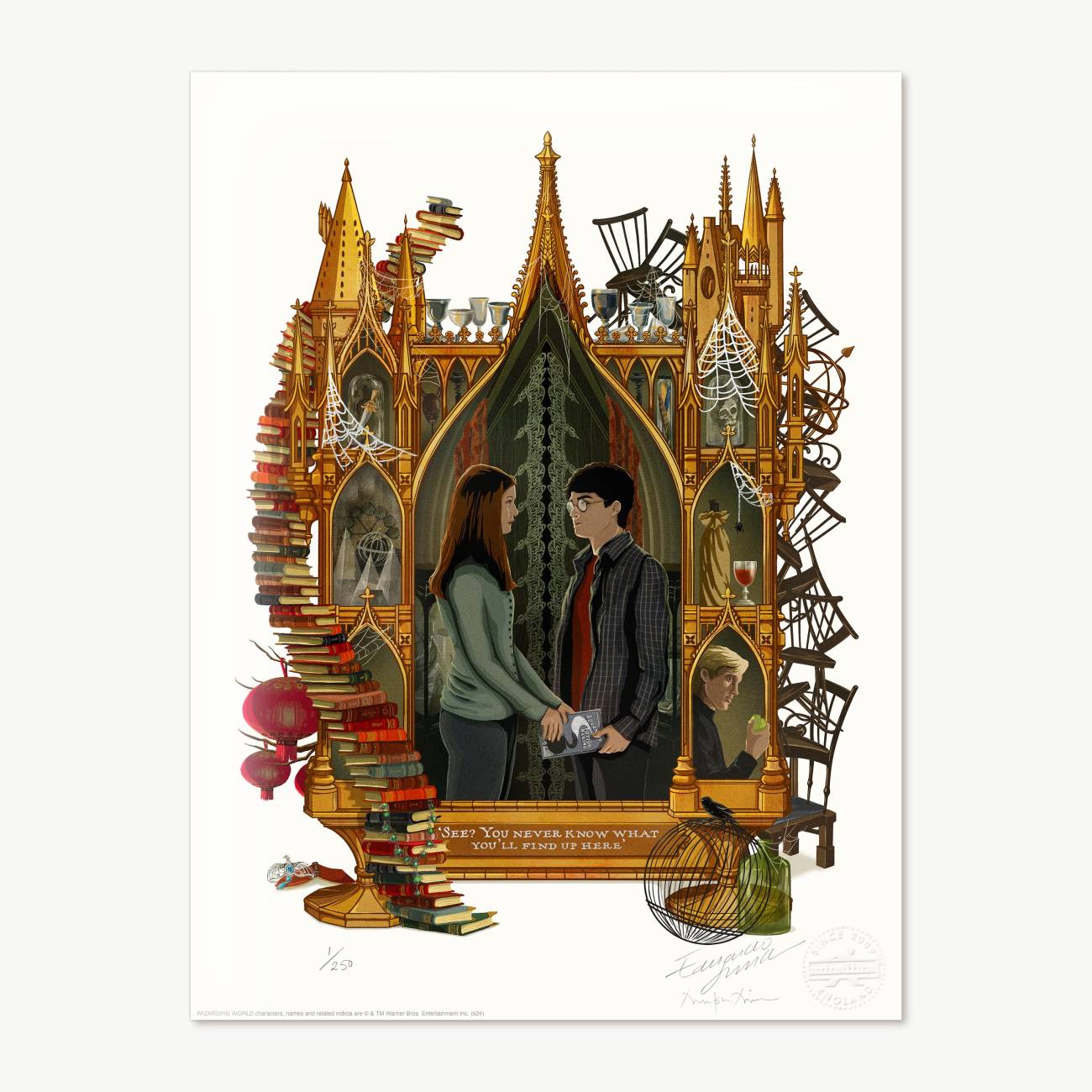 Borgin and Burkes Cursed Necklace - MinaLima