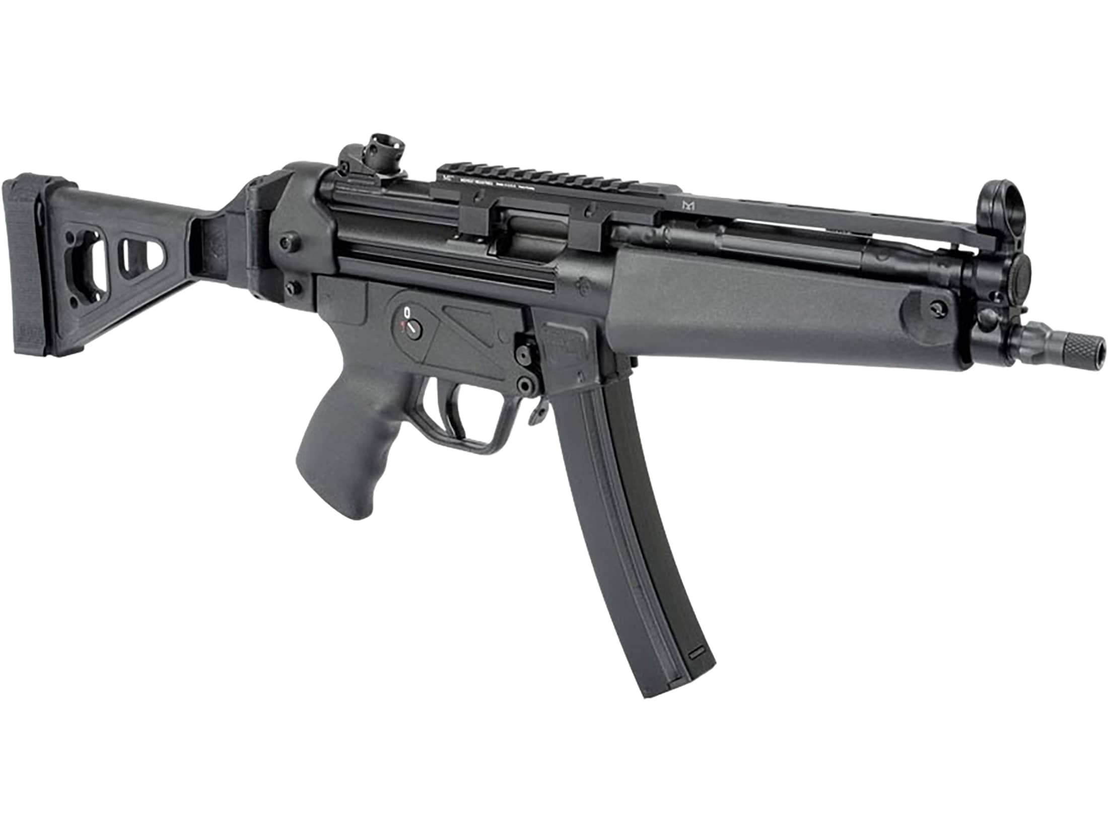 Midwest Industries Top Rail HK MP5, SP5 M-LOK Aluminum Black