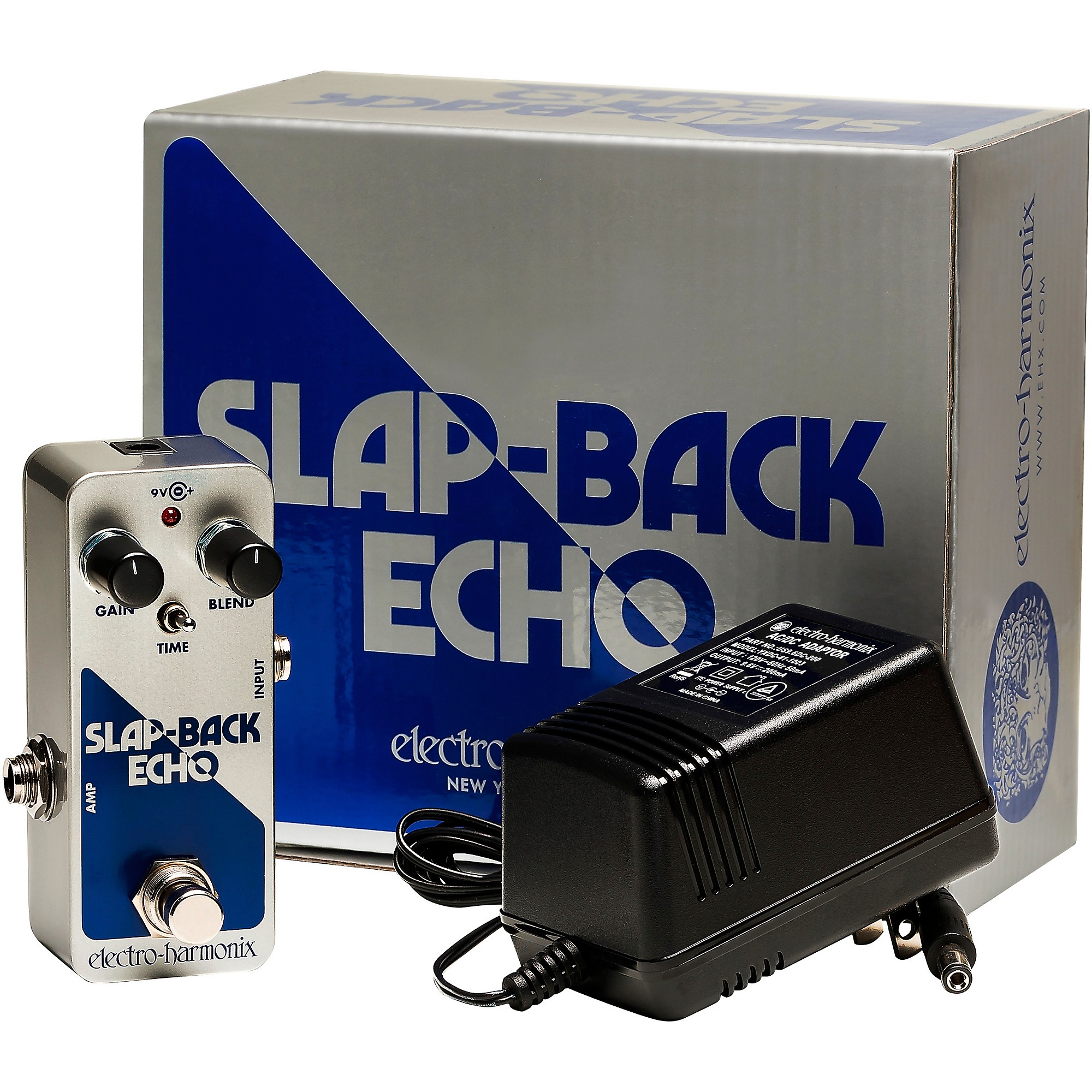 Electro-Harmonix SLAP-BACK ECHO Analog Delay Effects Pedal | Music