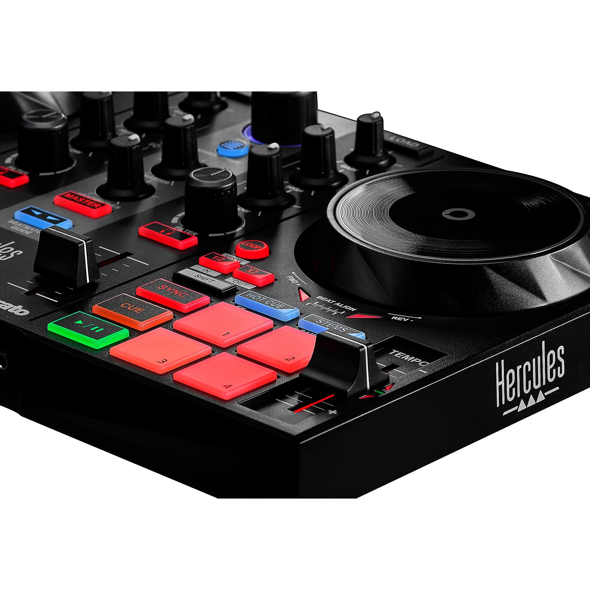 Hercules DJ DJControl Inpulse 200 MK2 2-Channel DJ Controller for