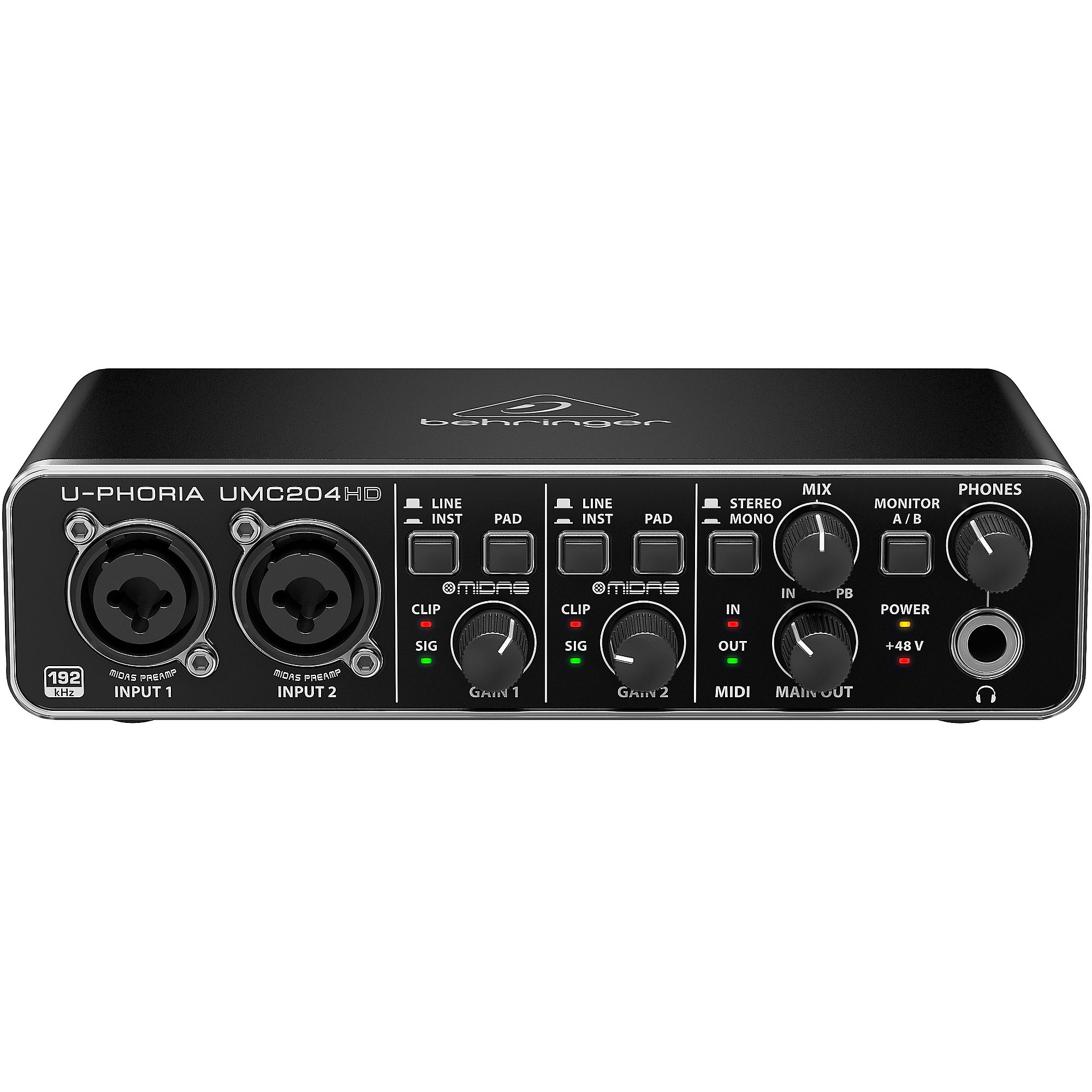 Behringer U-PHORIA UMC204HD | Music & Arts