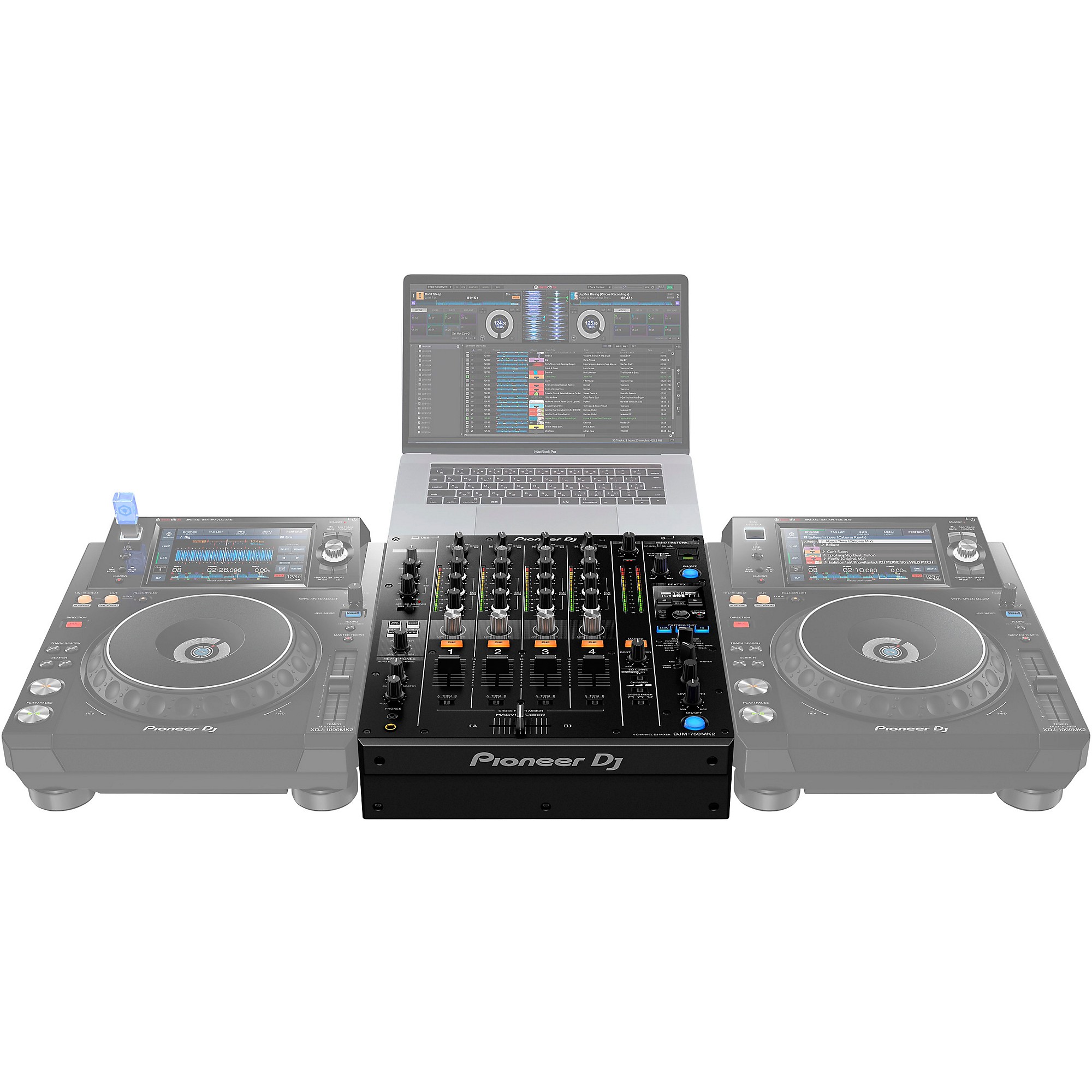 Pioneer DJ DJM-750MK2 4-Channel DJ Mixer With Effects and