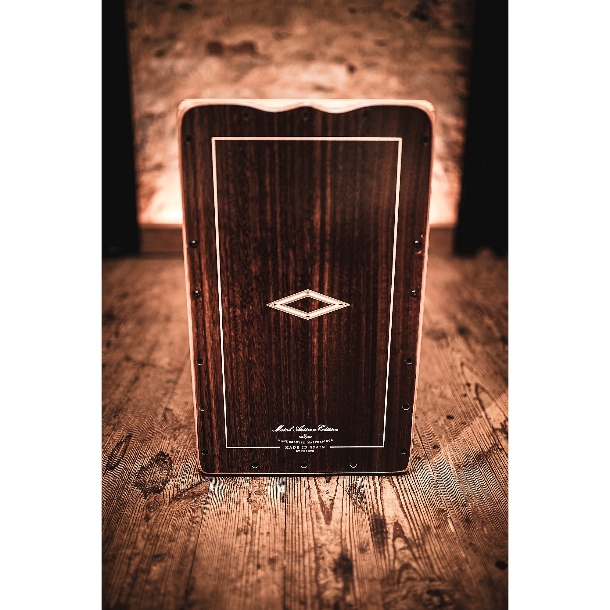 MEINL Artisan Edition Cajon, Tango Line, Brown Eucalyptus | Music