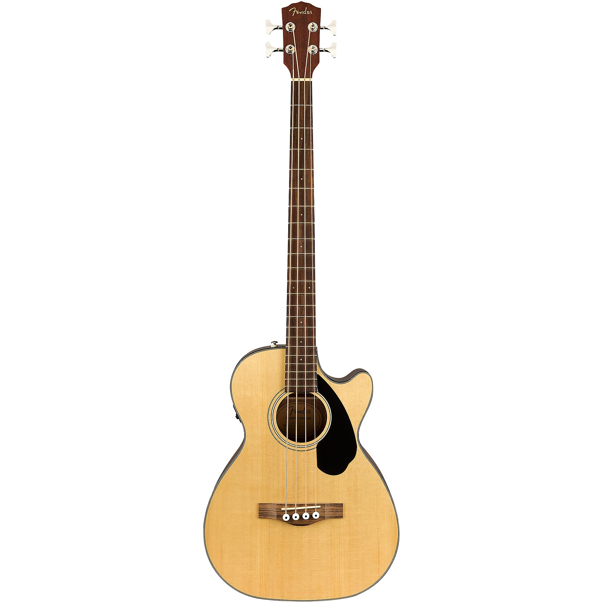 Fender CB-60SCE Acoustic-Electric Bass Guitar Natural | Music & Arts
