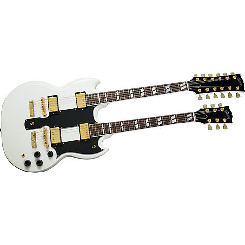 Gibson EDS-1275 Double-Neck Electric Guitar Alpine White