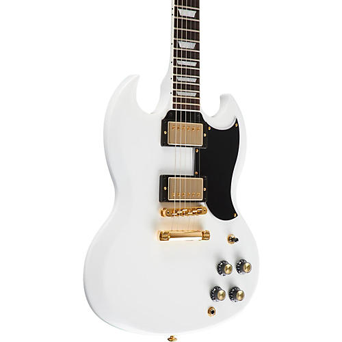 Gibson 2017 SG Standard Gold Series Electric Guitar Alpine White