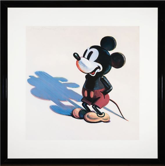 Wayne Thiebaud | Mickey Mouse | MutualArt