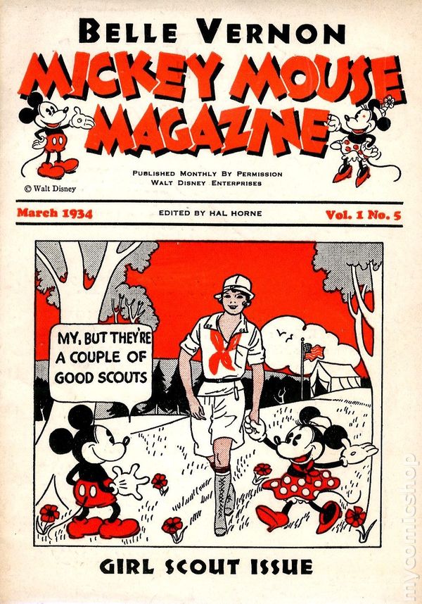Mickey Mouse Magazine comic books issue 1
