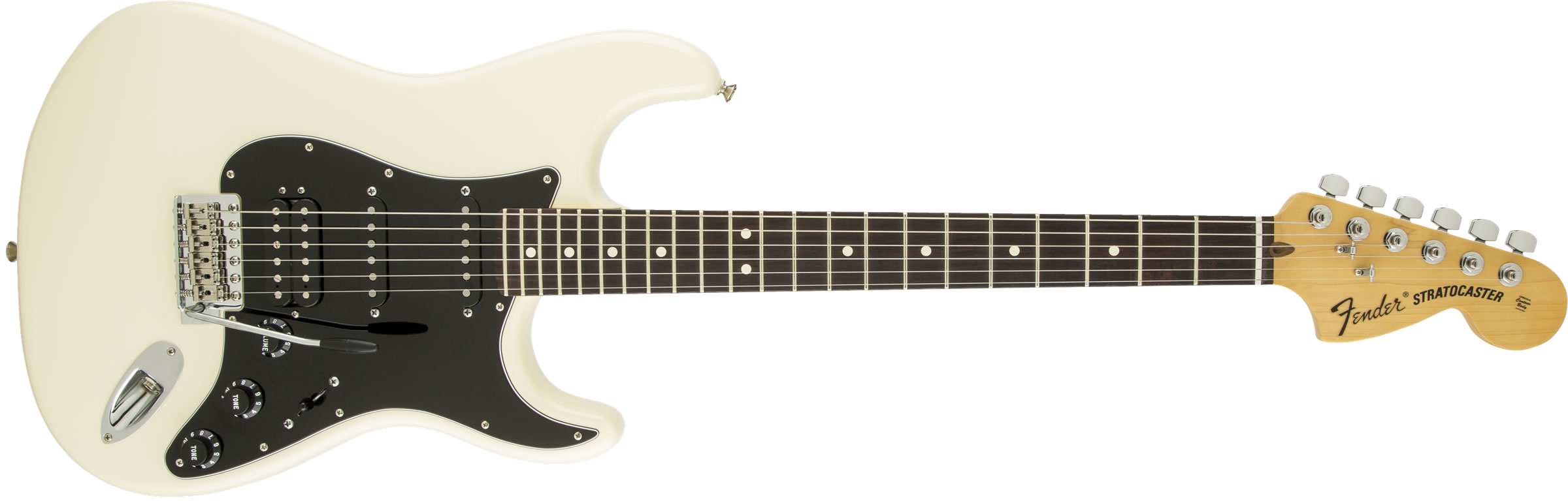 Fender American Special Stratocaster HSS Olympic White - Rosewood