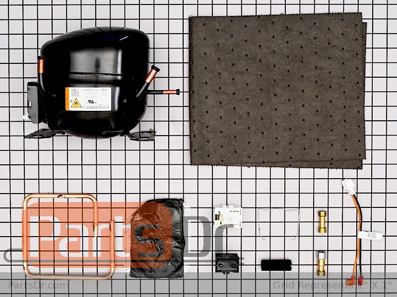 WR87X41607 - GE Refrigerator Compressor | Parts Dr