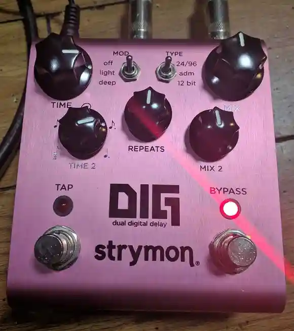 プロミュージシャンから大絶賛のディレイエフェクター。strymon DIG