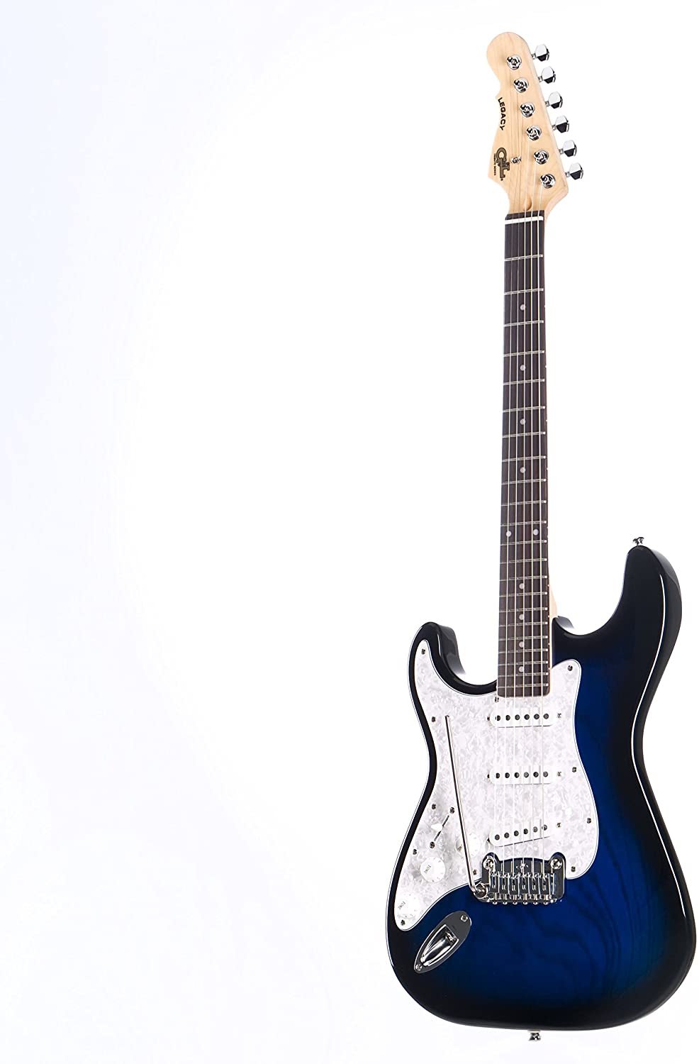 G&L Tribute Legacy Blue Burst RW Left Handed - 791018363095