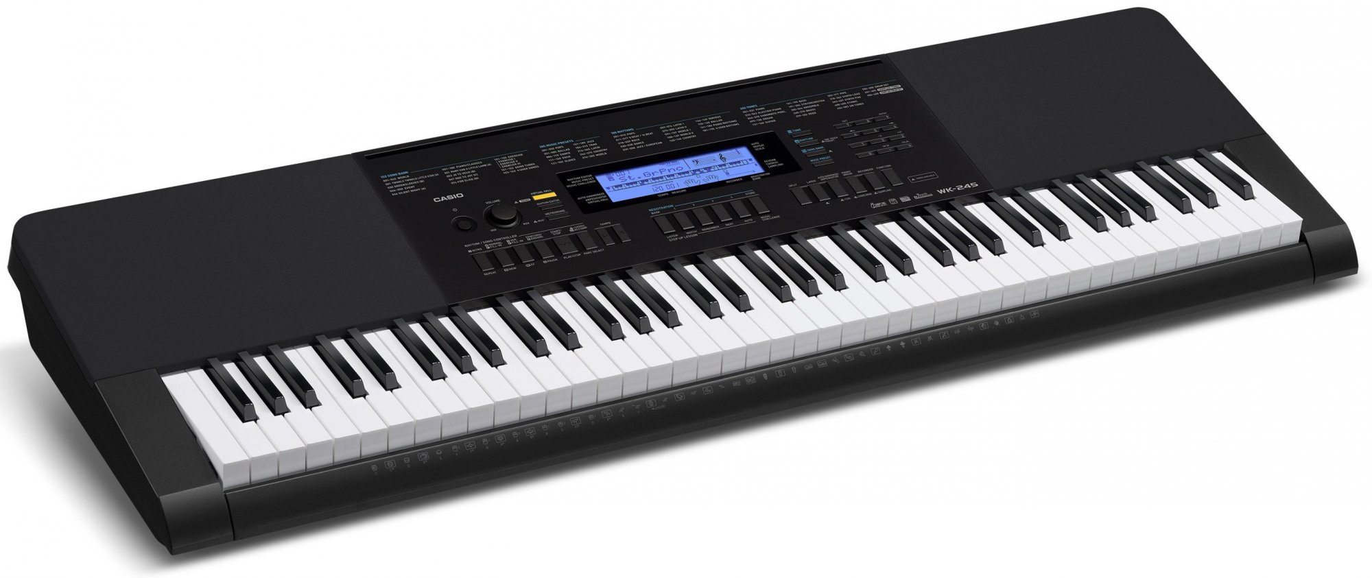 Casio WK-245 76-key Portable Workstation Keyboard - 079767314545