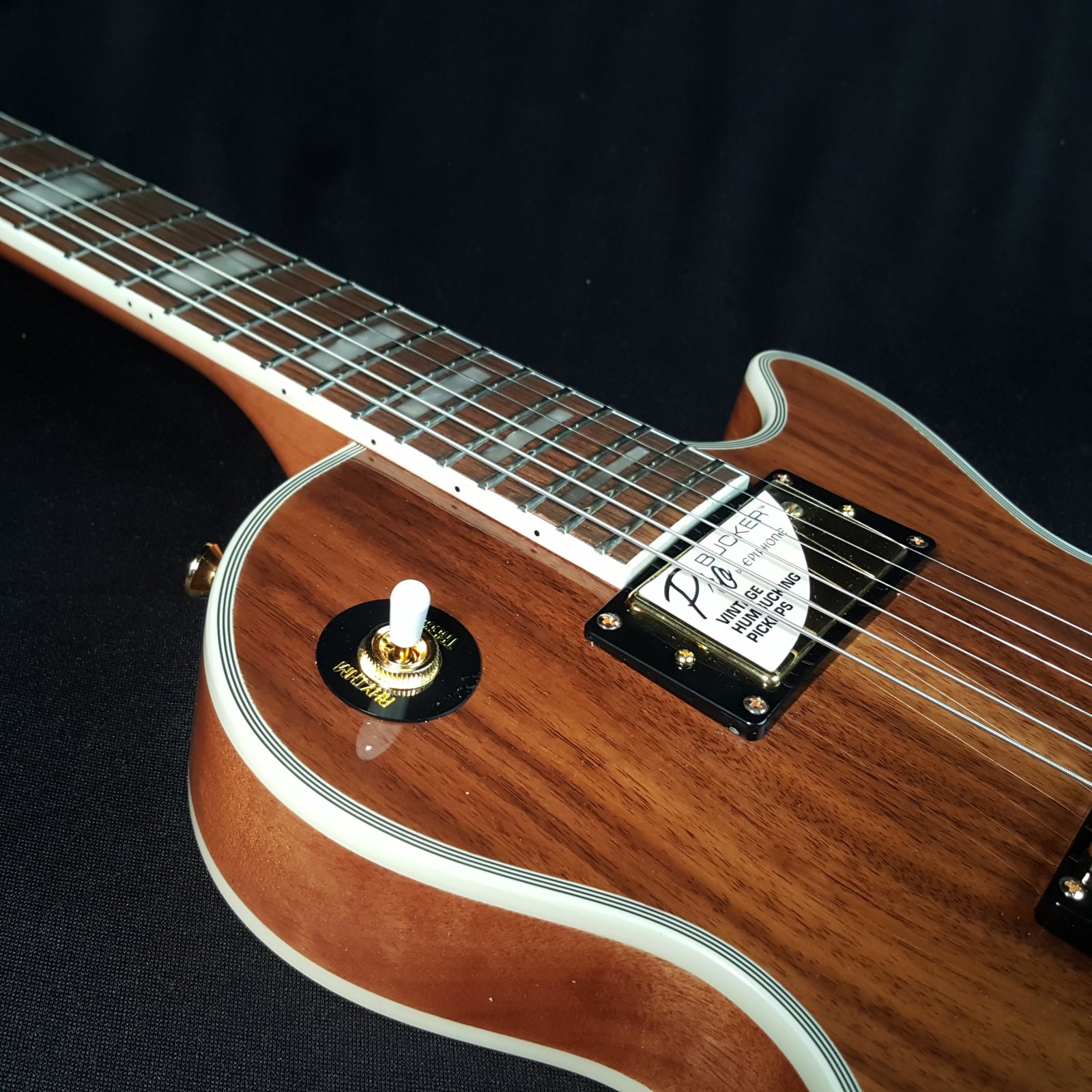 Epiphone Les Paul Custom Pro Koa Limited Edition Electric Guitar