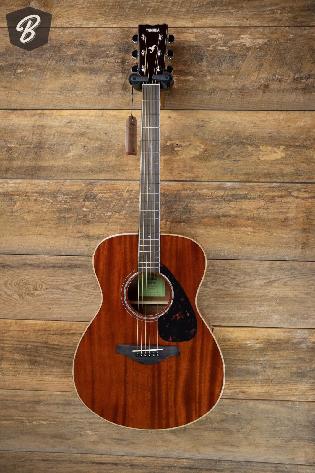 Yamaha FS850 Solid Mahogany Acoustic Guitar - 789456132