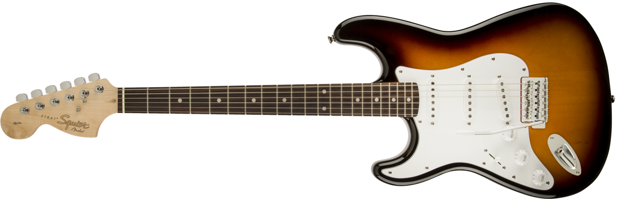 Squier Affinity Series Stratocaster Tobacco Sunburst Left-Handed