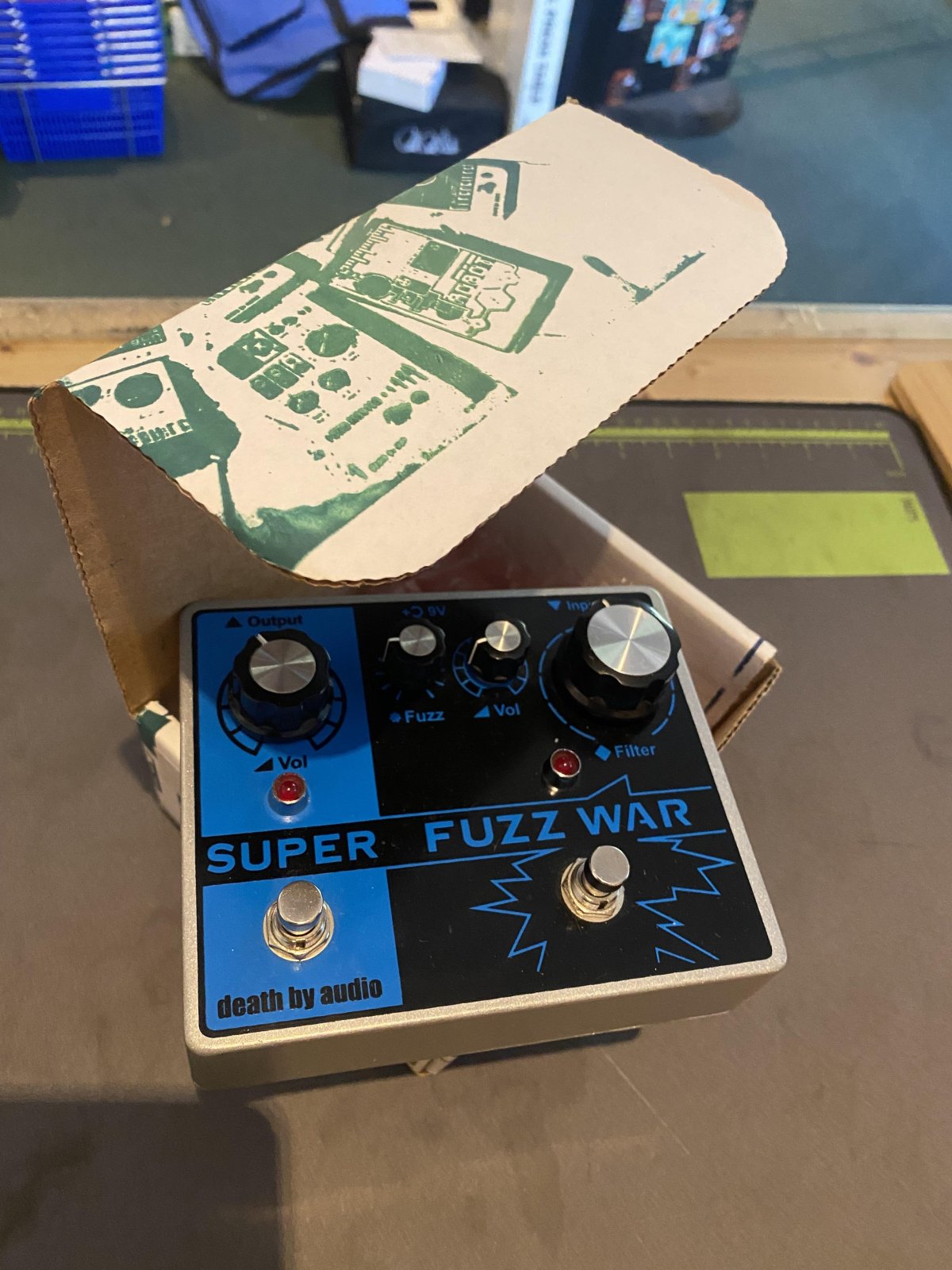 Death By Audio Super Fuzz War Effects Pedal - 607595981068