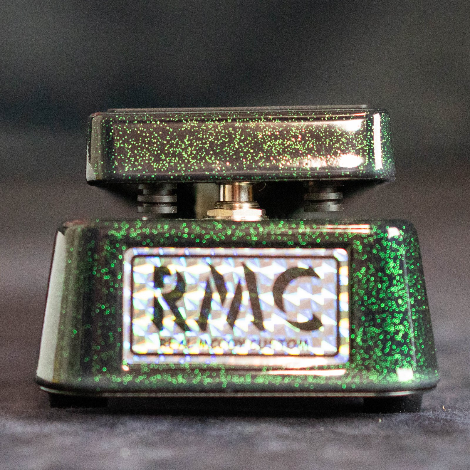 Real McCoy Custom RMC10 Wah-Wah Pedal Green Sparkle