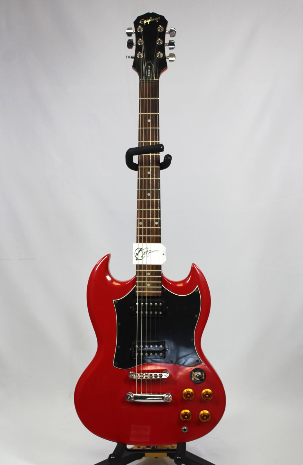 2000 Epiphone Gibson 6-String Red Electric Guitar (SG G-310) - 359658