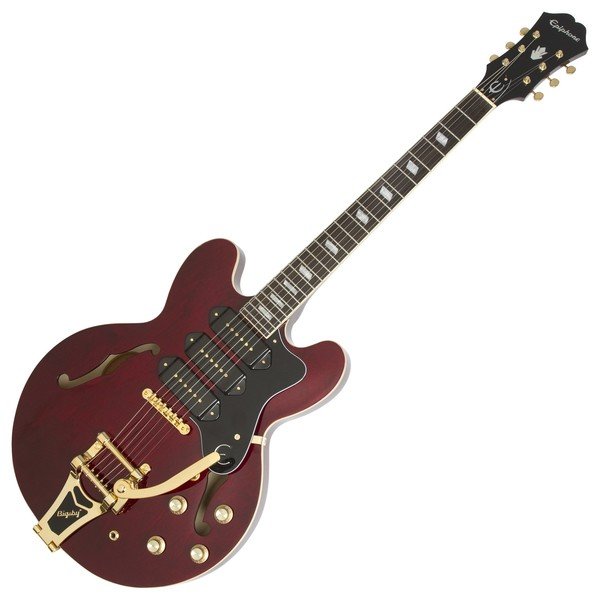 Epiphone Riviera Custom P93 - Wine Red - 711106225678
