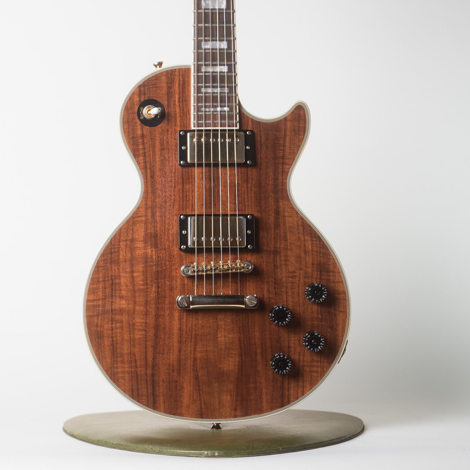 2019 Epiphone Les Paul Custom Pro Koa
