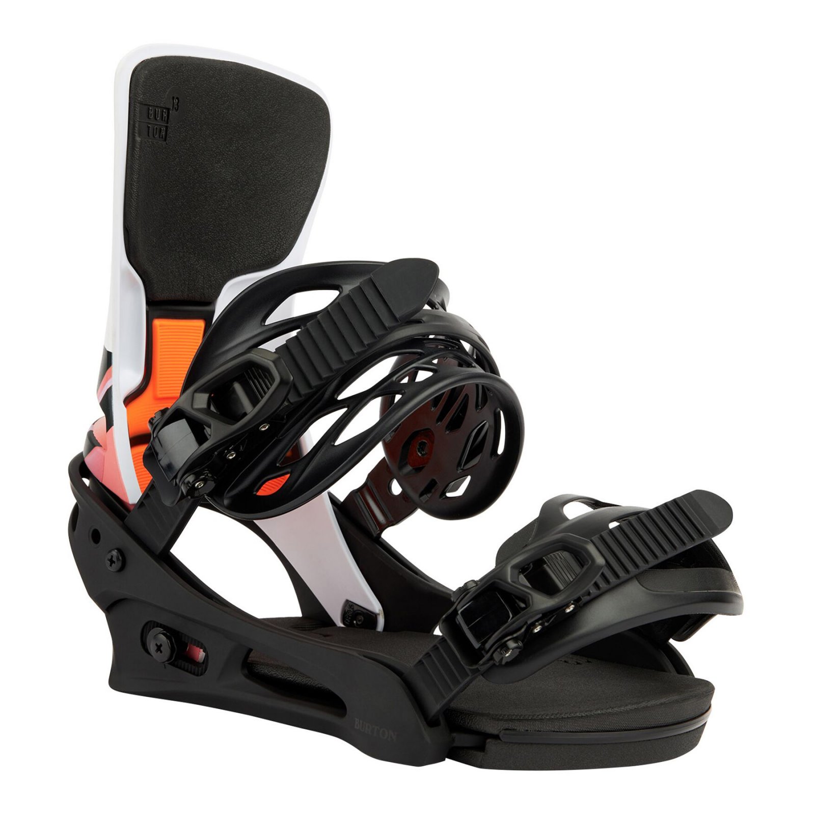 Burton Men's Cartel X Re:Flex Snowboard Binding - Black / White