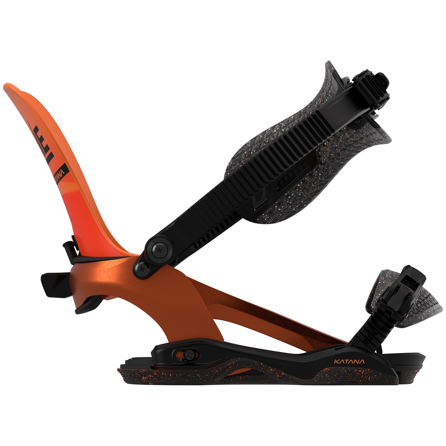 Rome Katana AW FASE Snowboard Bindings - Orange
