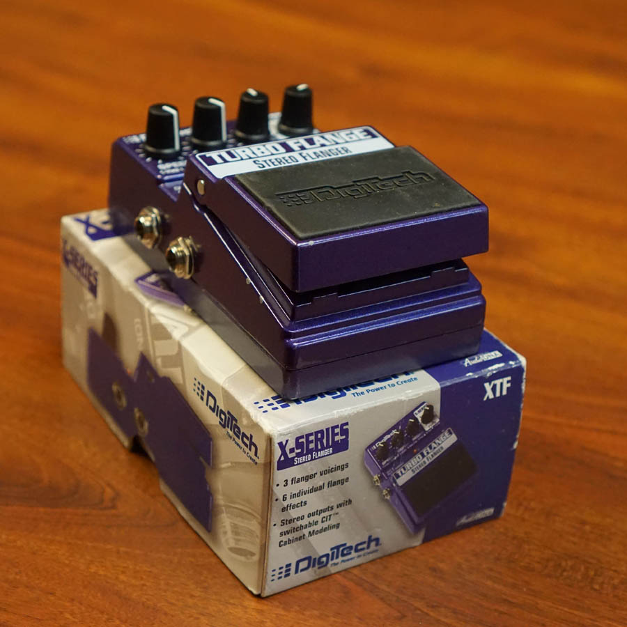 Digitech Turbo Flange Stereo Flanger Effects Pedal - Used