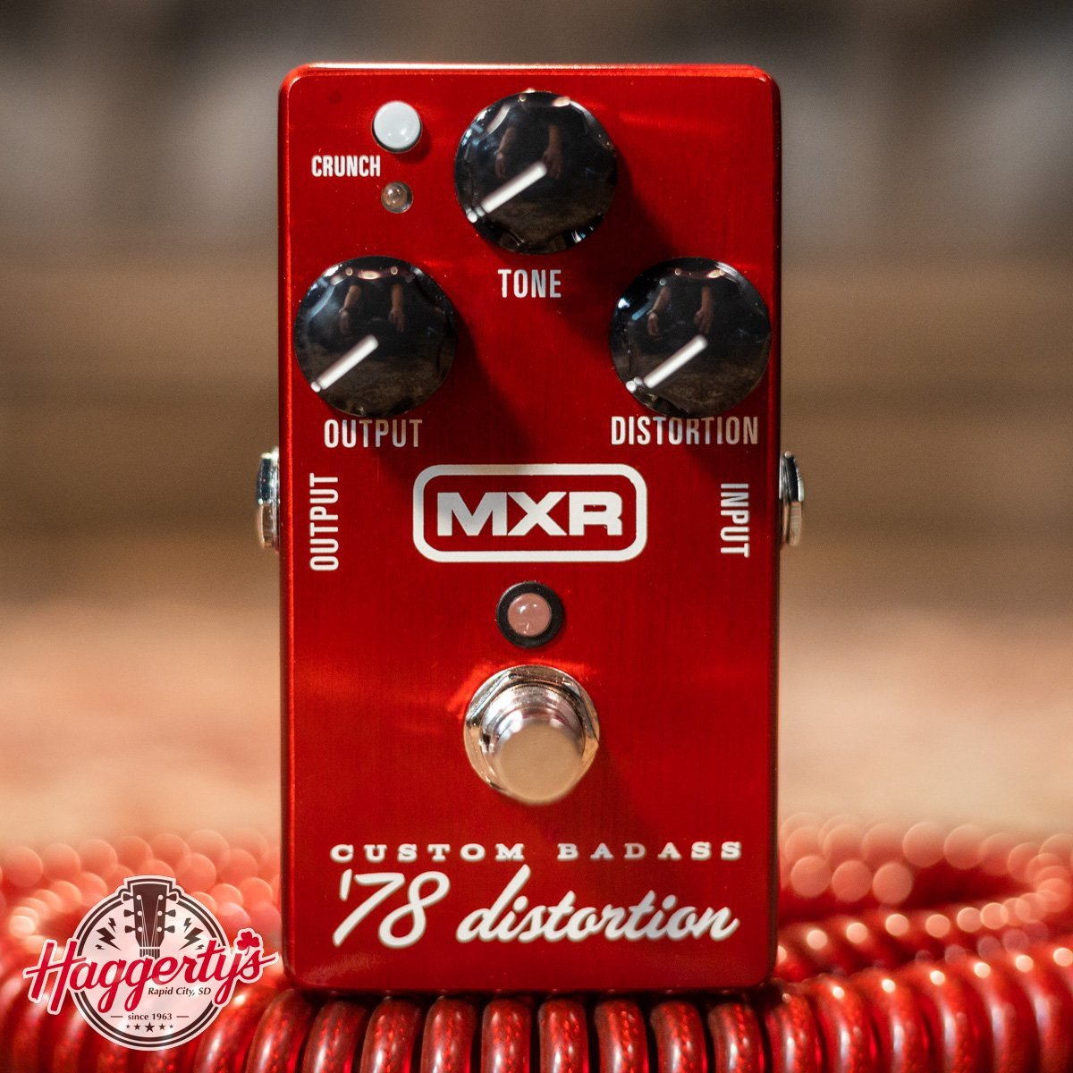 MXR M78 Custom Badass 78 Distortion Pedal - 710137051256