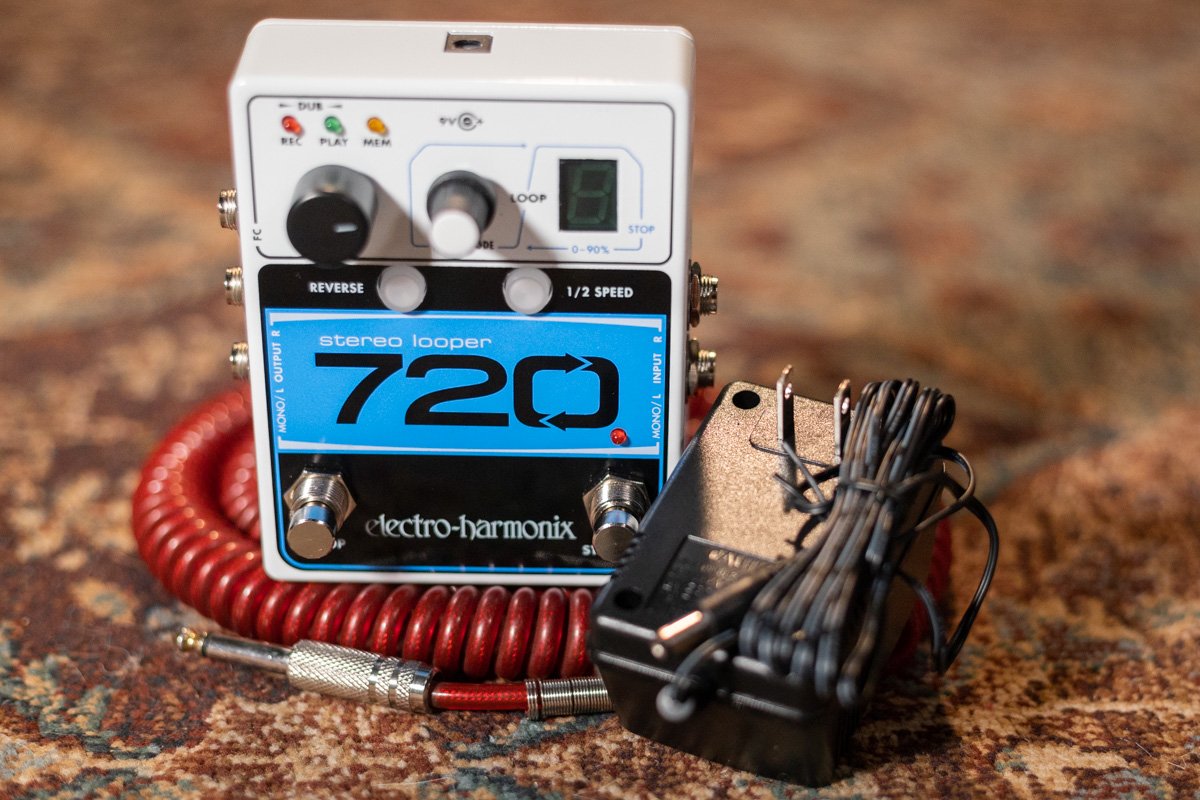 Electro-Harmonix 720 Stereo Looper - Guitar Pedal - 683274011684