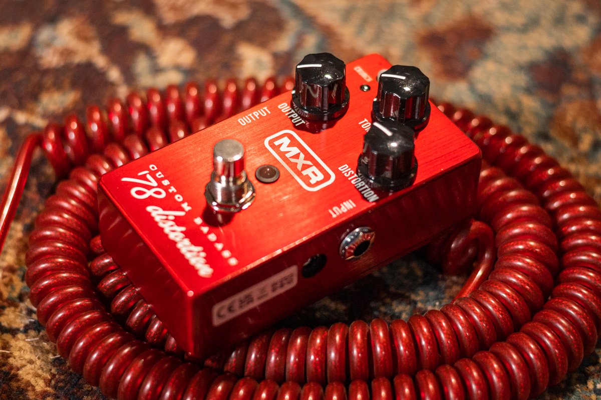 MXR M78 Custom Badass 78 Distortion Pedal - 710137051256