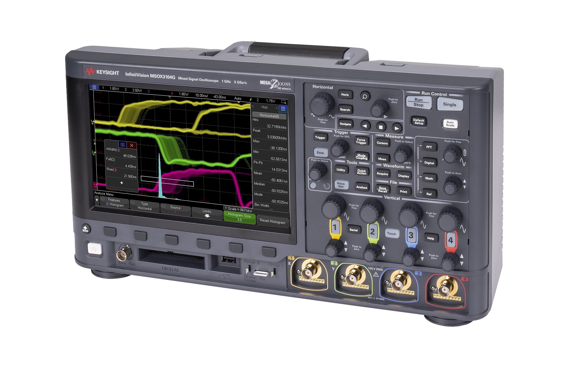 MSOX3054G | Keysight Technologies, ミックスドシグナル, ベンチ