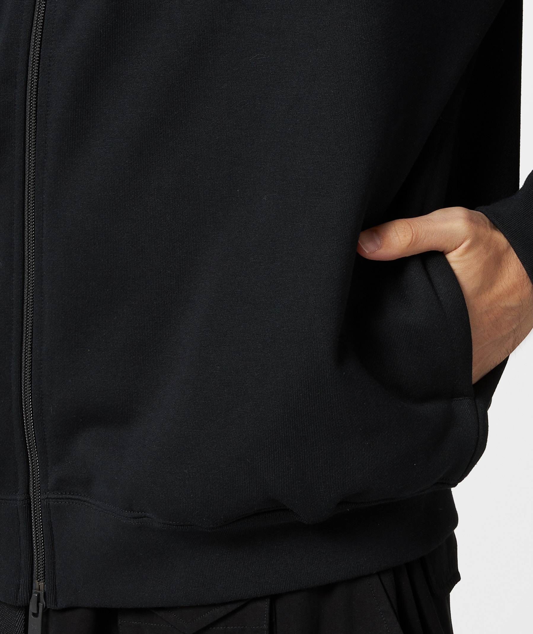 adidas Y-3 Logo Zip Hoodie | Black | SVD UK.