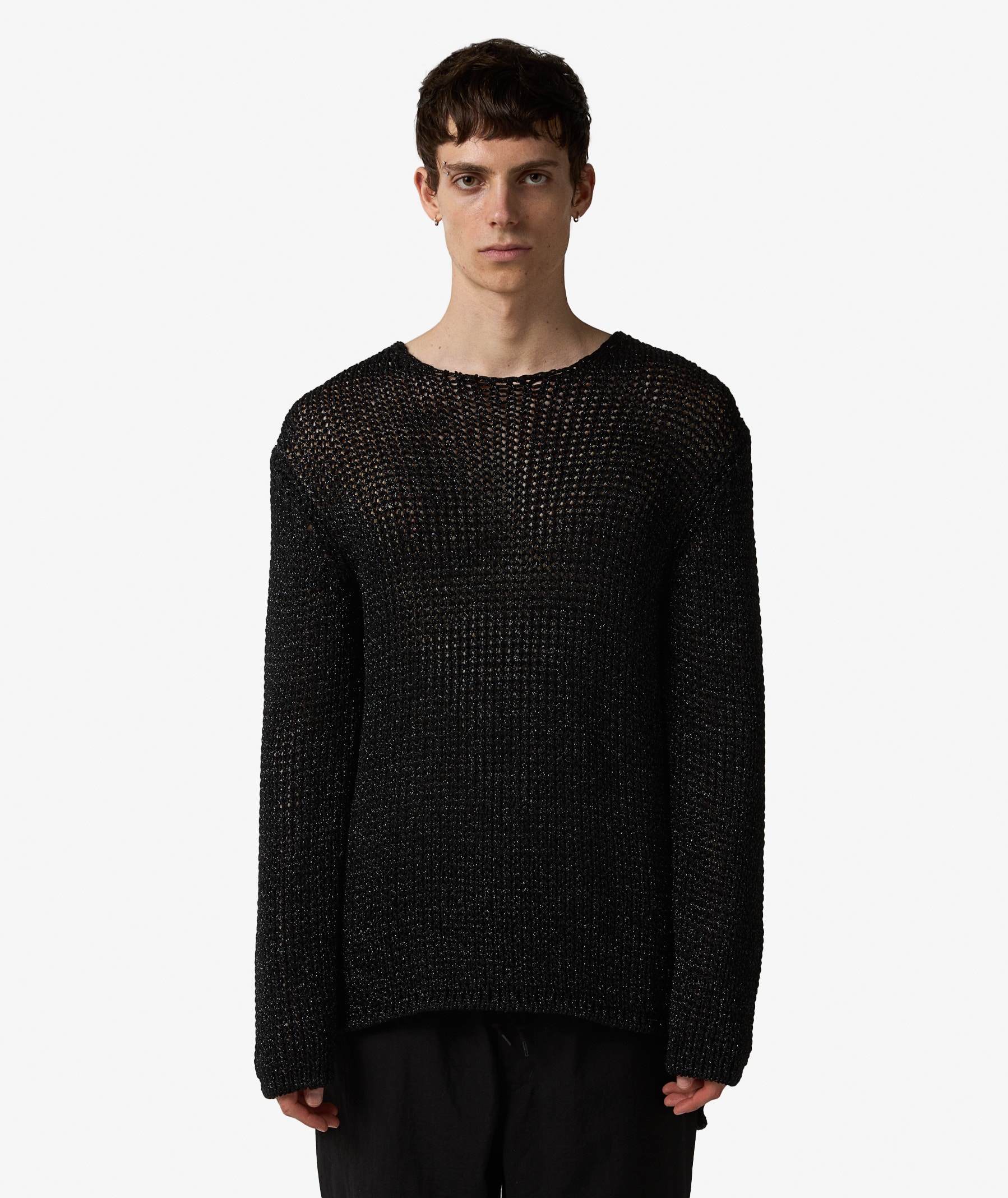 Comme des Garçons Homme Plus Sweater in Black | SVD USA