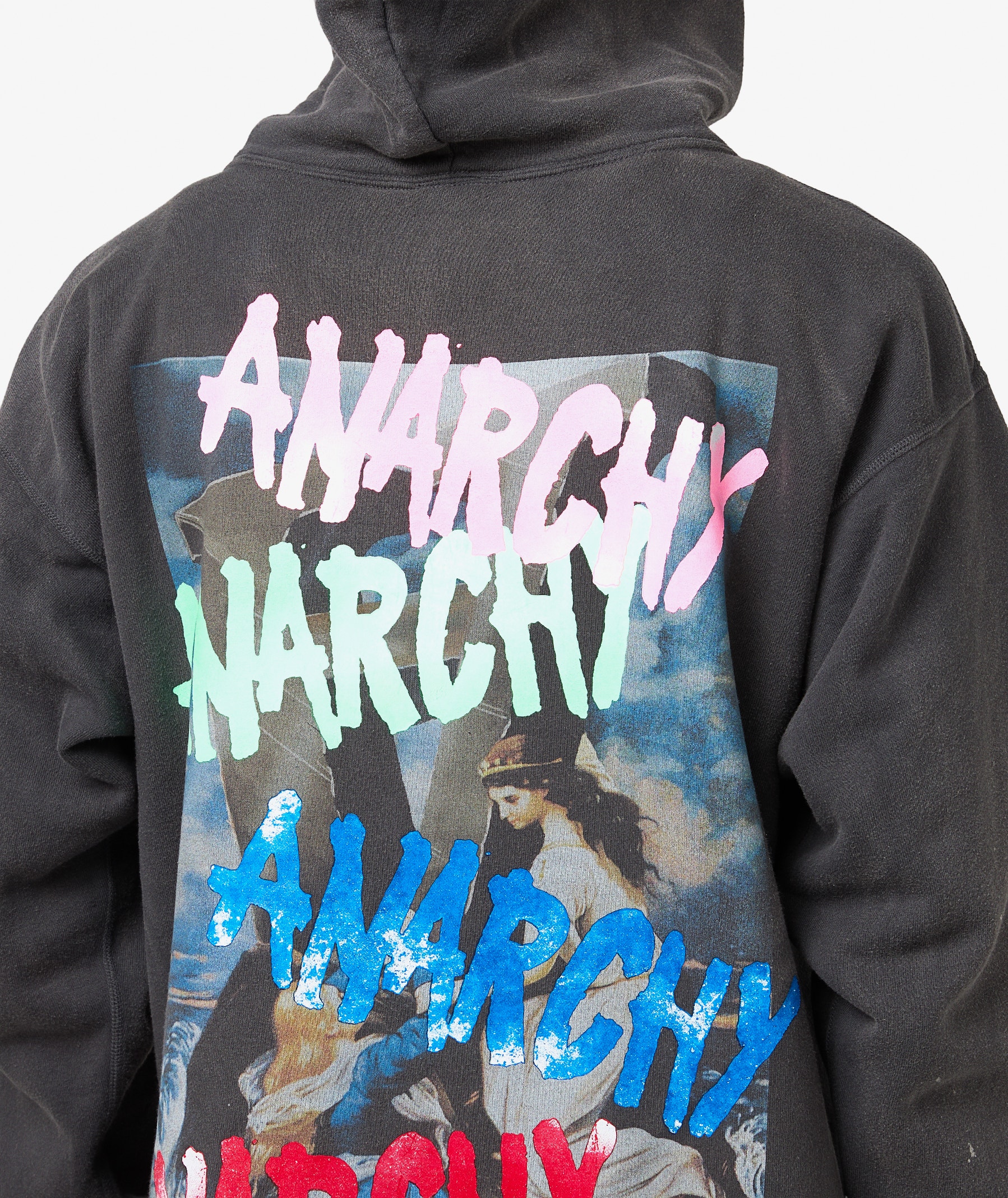 SAINT Mxxxxxx Anarchy Hoodie | Black | SVD USA