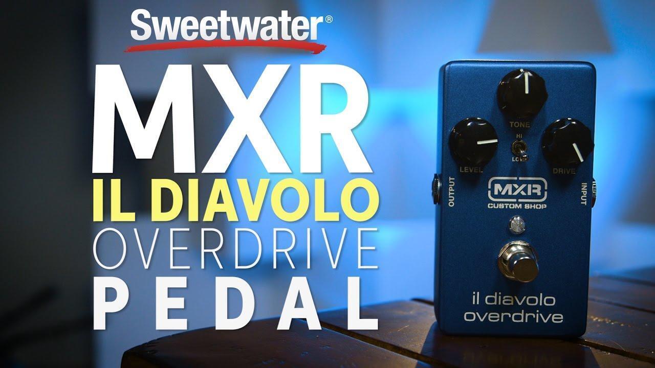 MXR CSP036 IL Diavolo Overdrive Pedal | Sweetwater