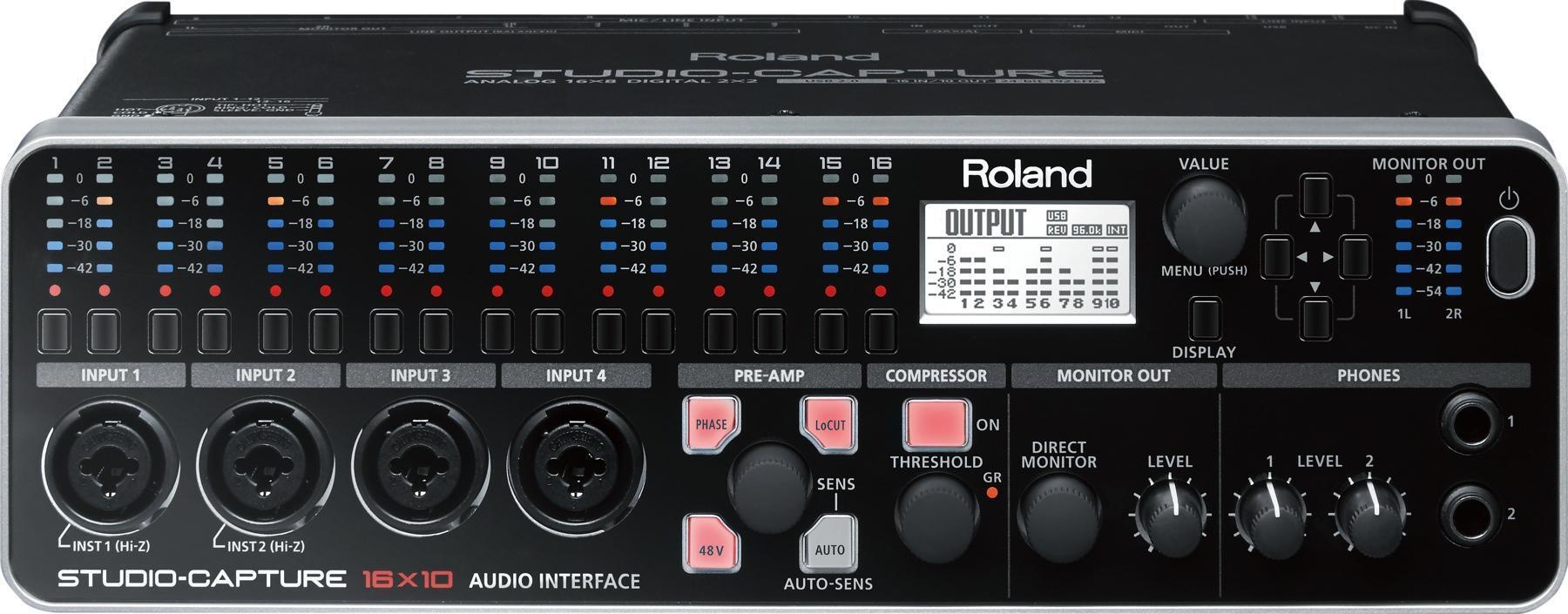 Roland Octa-Capture UA-1010 USB Audio Interface | Sweetwater