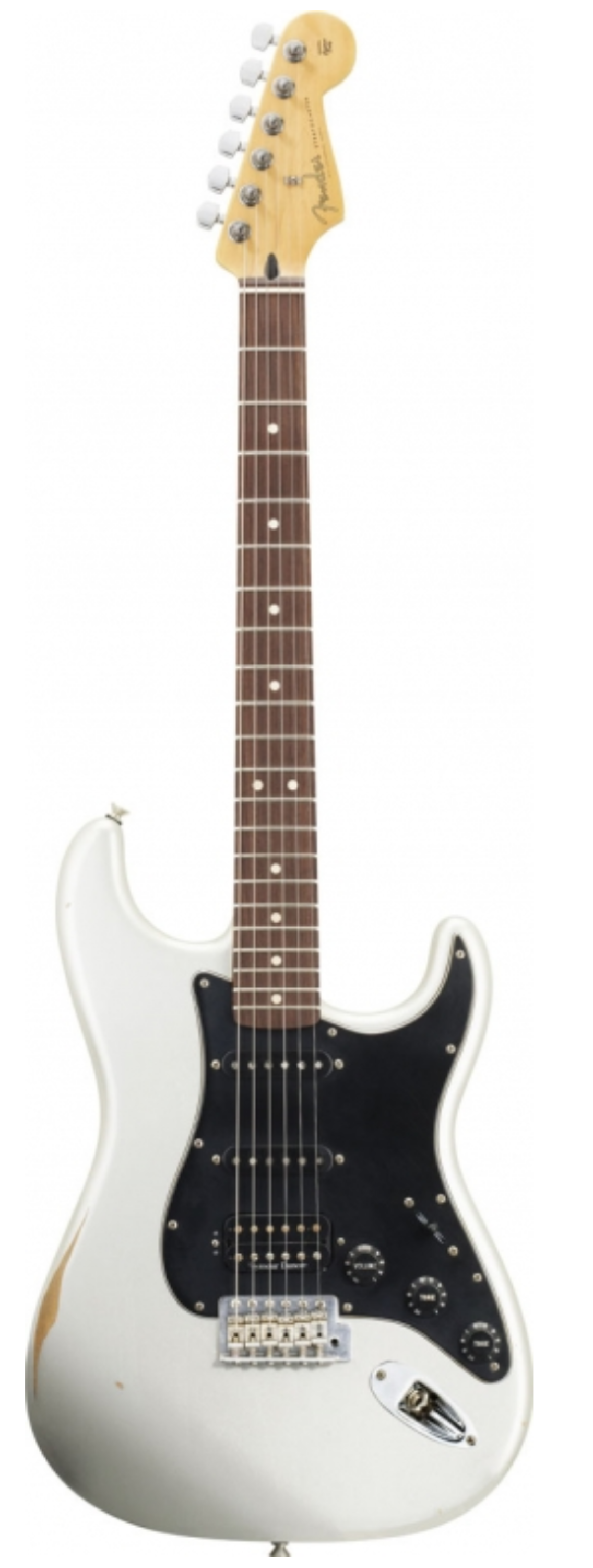 Fender Road Worn Player Stratocaster HSS - Inca Silver | Sweetwater