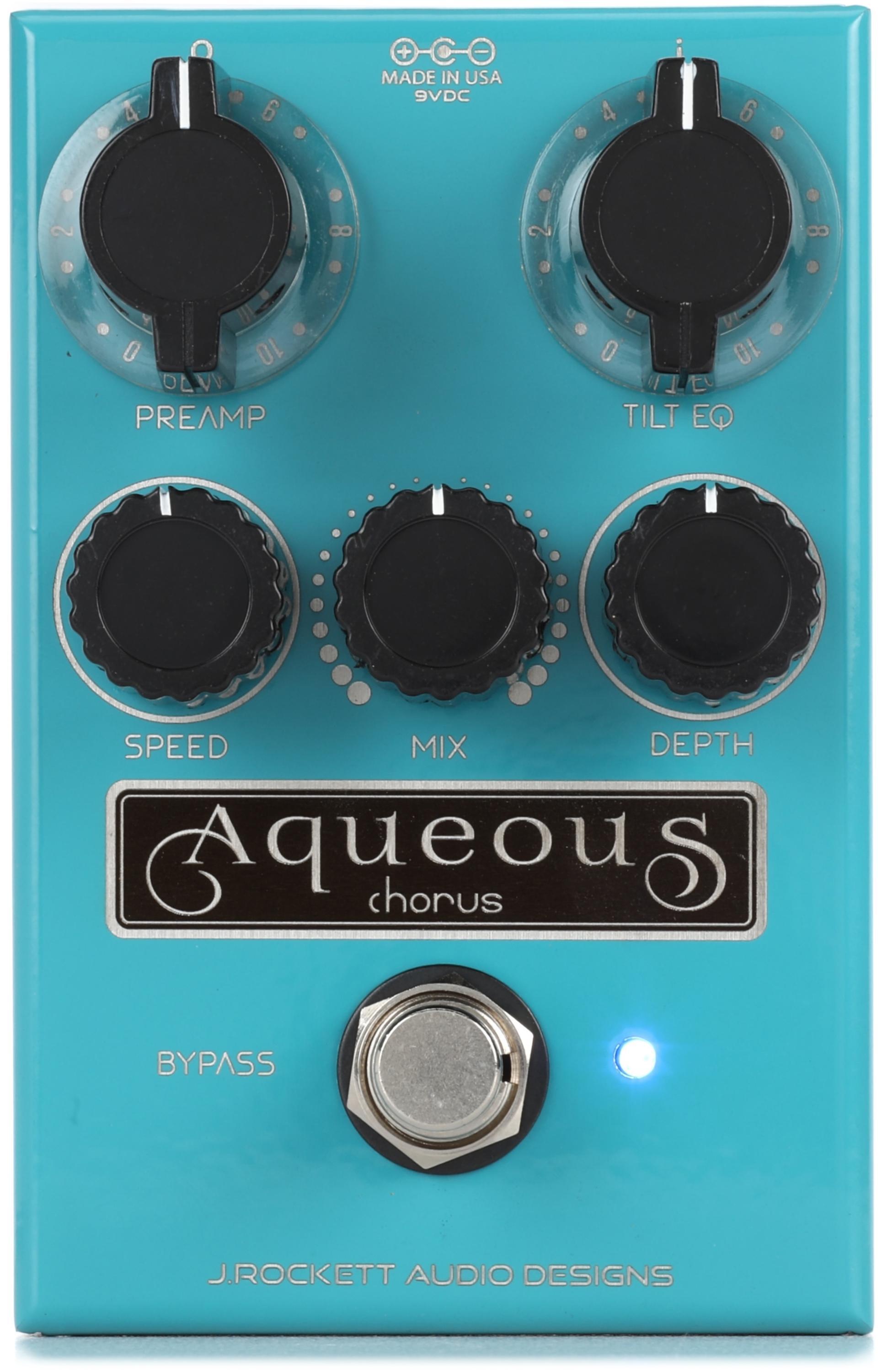 J. Rockett Audio Designs Aqueous Chorus Pedal | Sweetwater