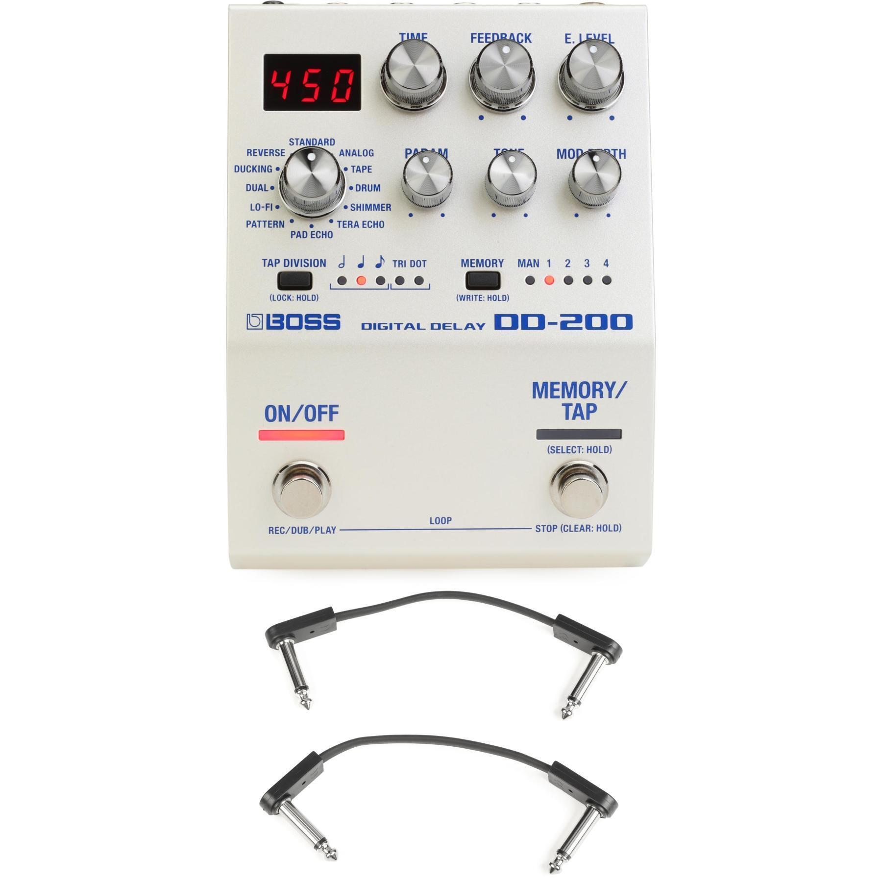 Boss DD-200 Digital Delay Pedal | Sweetwater