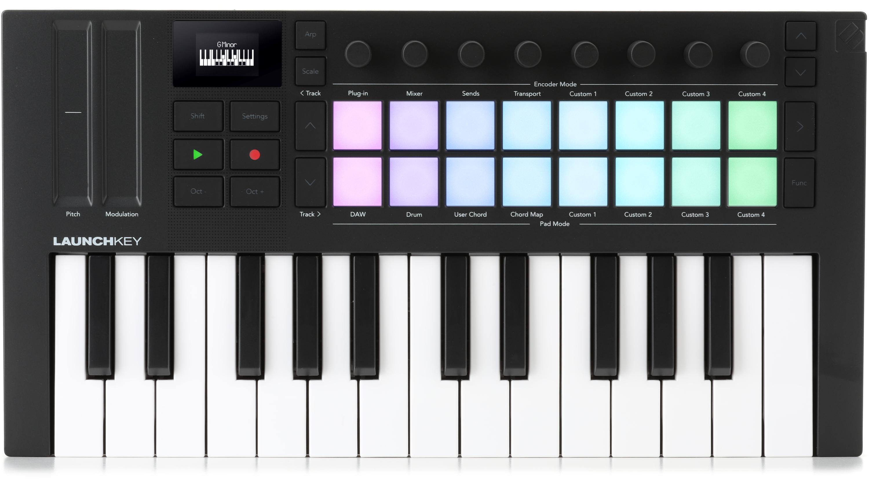 Novation Launchkey Mini 25 MK4 25-key Keyboard Controller | Sweetwater
