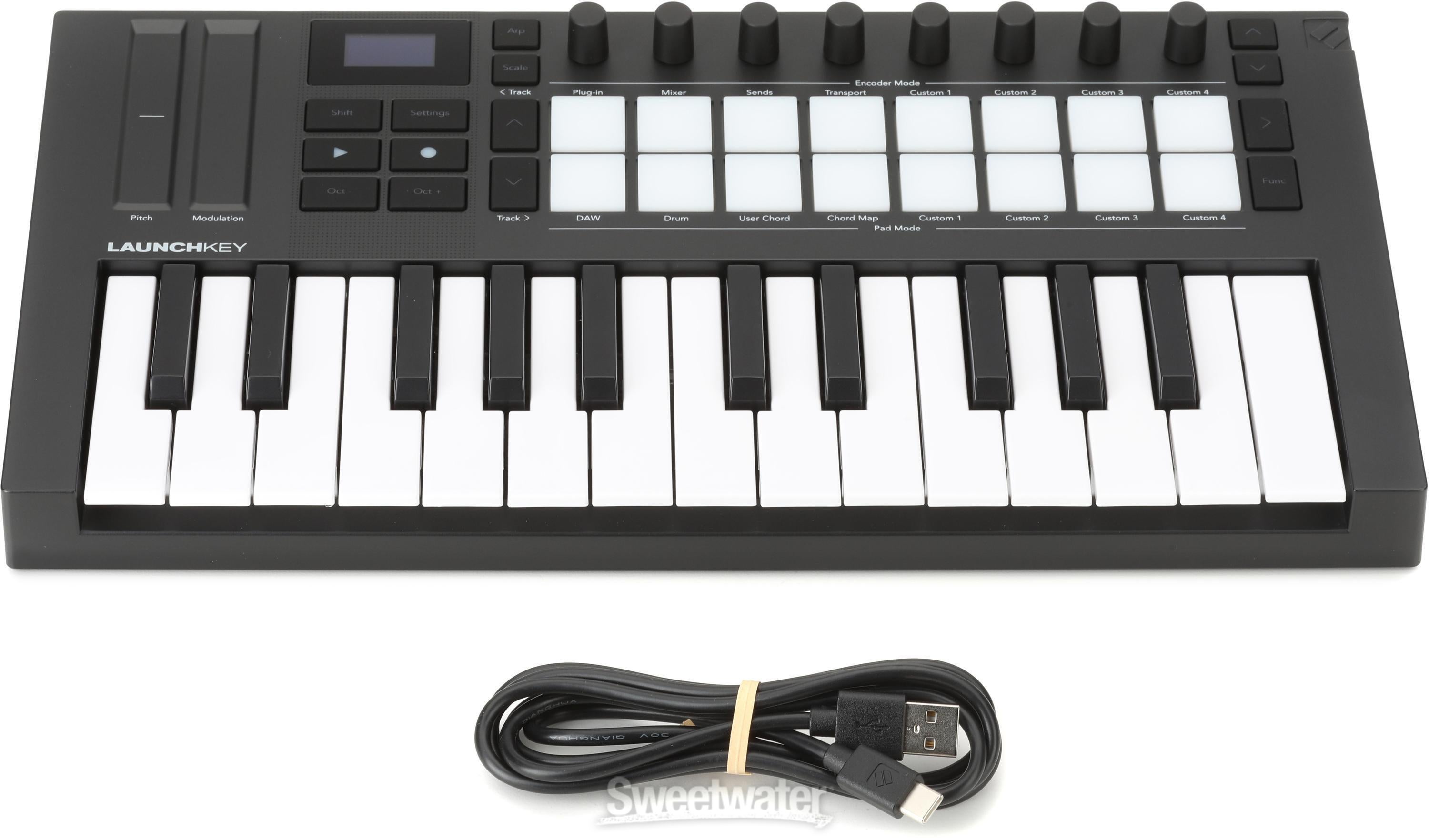 Novation Launchkey Mini 25 MK4 25-key Keyboard Controller | Sweetwater