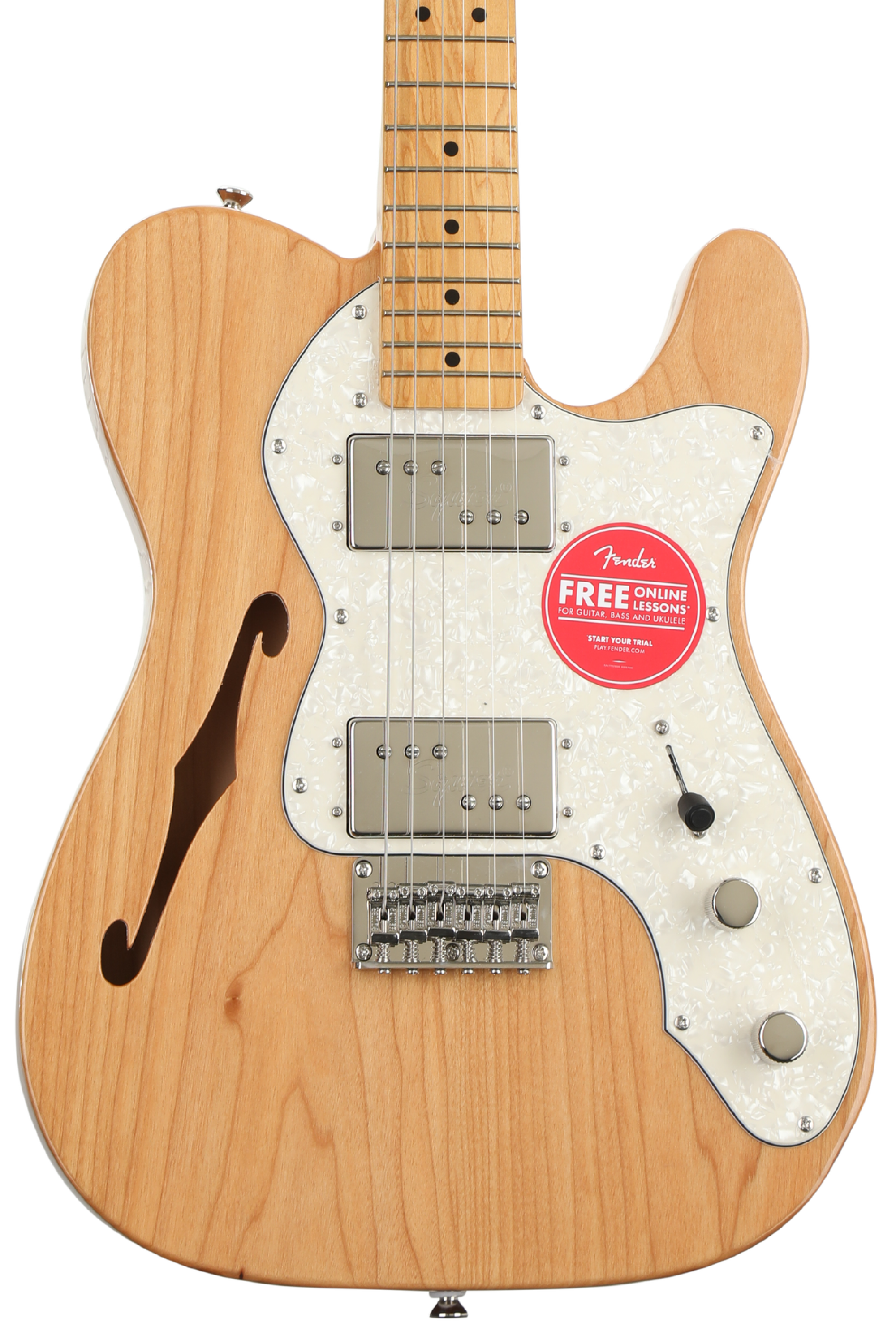Squier Classic Vibe '70s Telecaster Thinline - Natural | Sweetwater