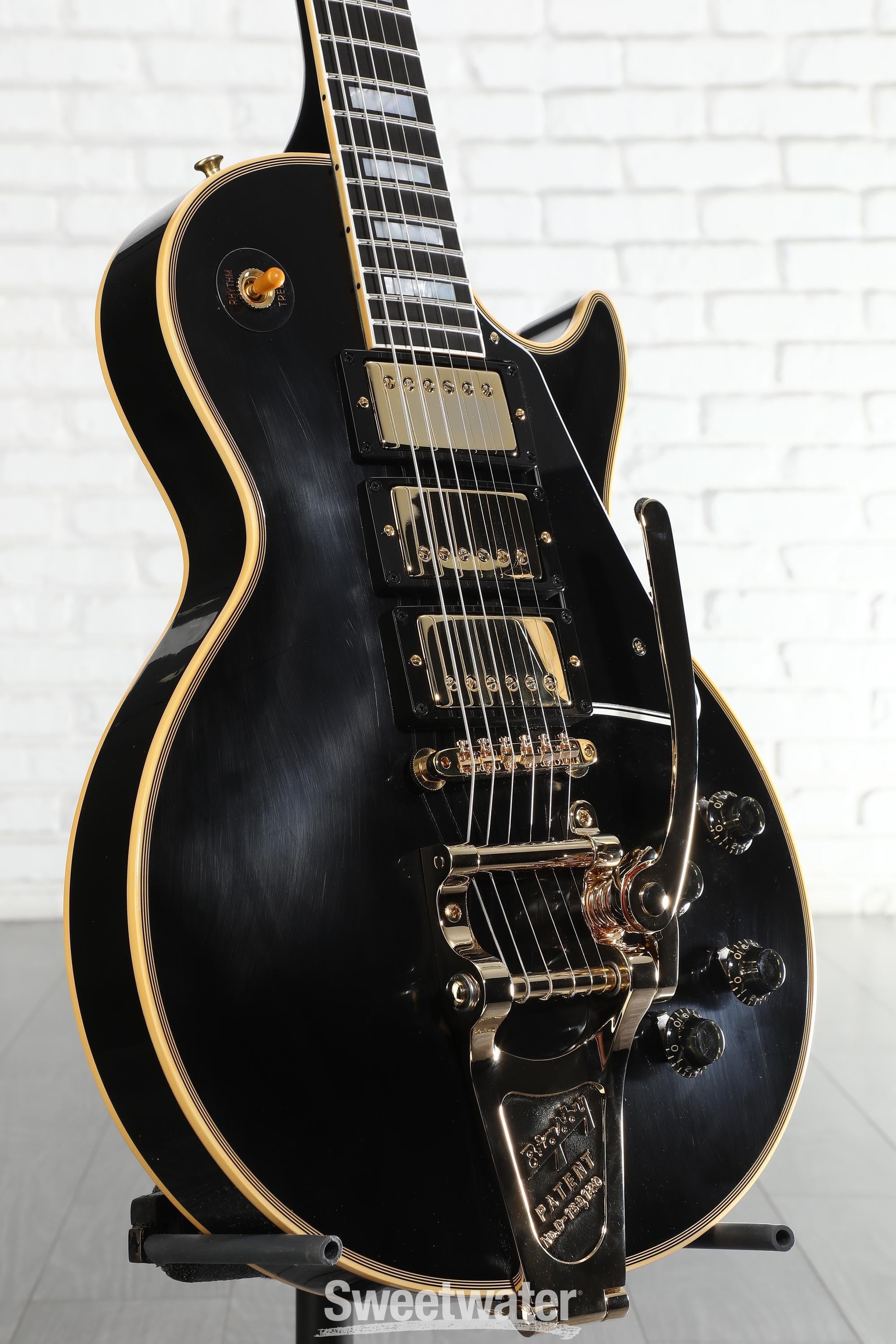 Gibson Custom 1957 Les Paul Custom Reissue Electric Guitar - Ebony