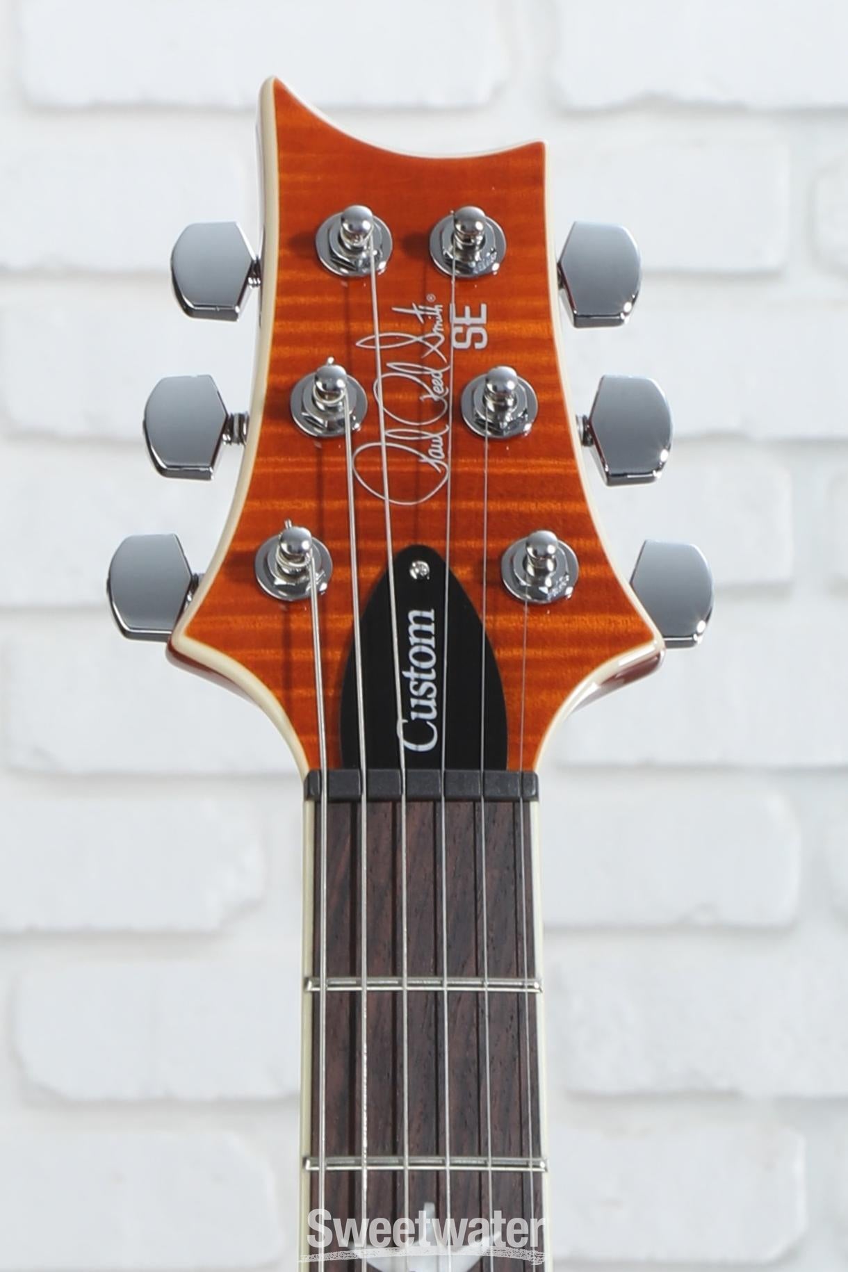 PRS SE Custom 24 Semi-Hollow Piezo Electric Guitar - Vintage