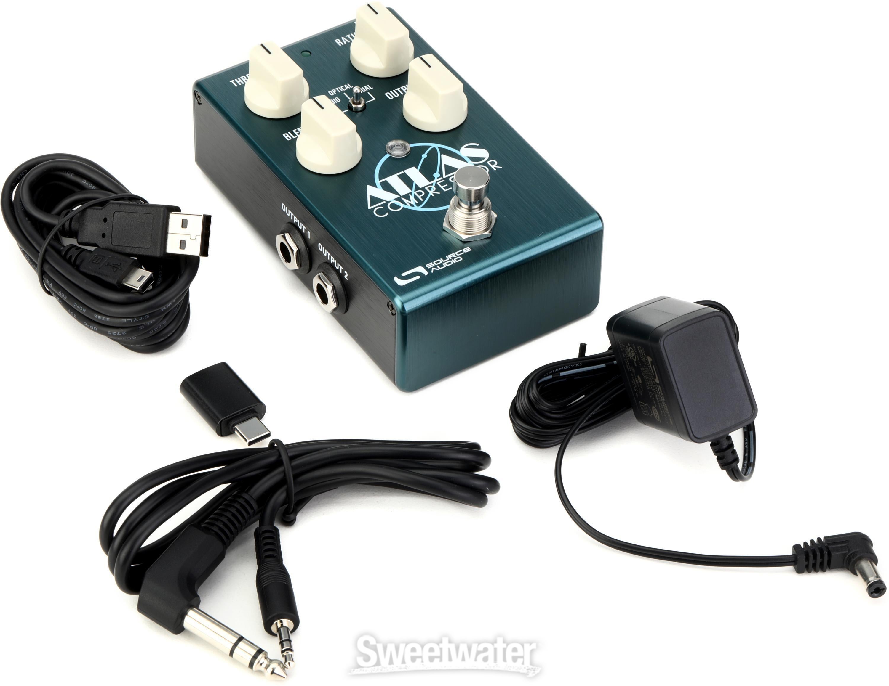 Source Audio Atlas Compressor Pedal Reviews | Sweetwater