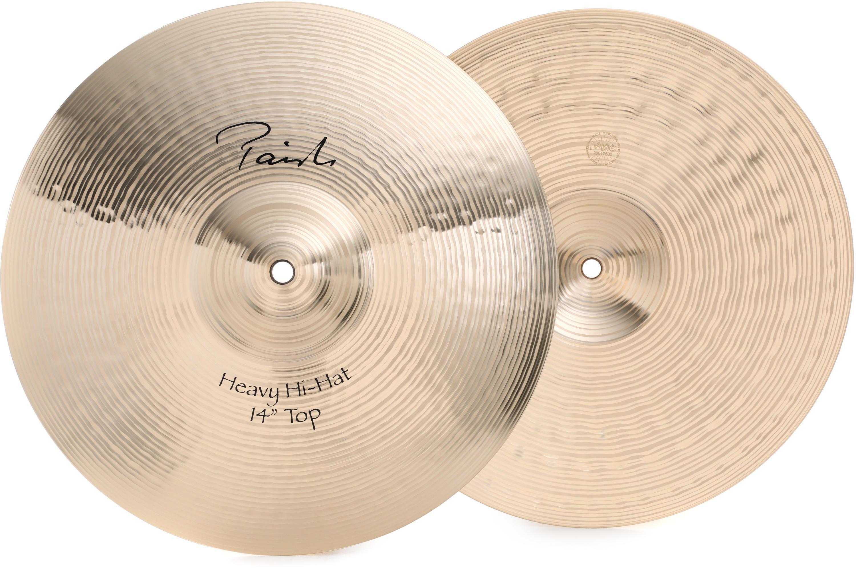 Paiste Signature Heavy Hi-hat Cymbals - 14 inch | Sweetwater