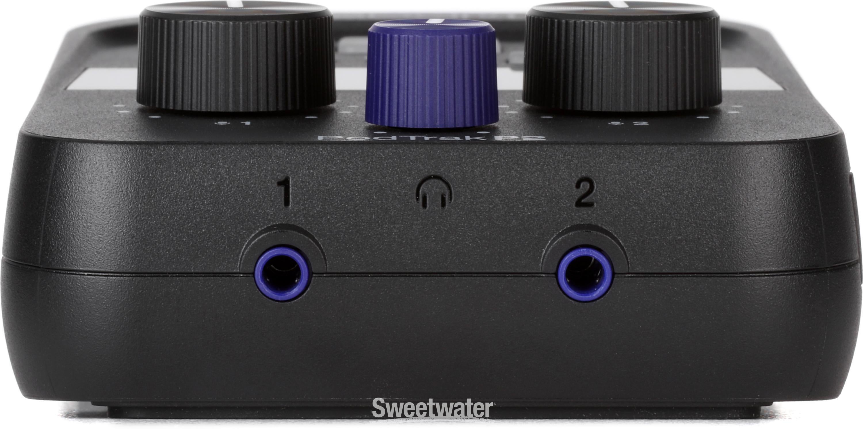 Zoom PodTrak P2 USB Mic Recorder | Sweetwater